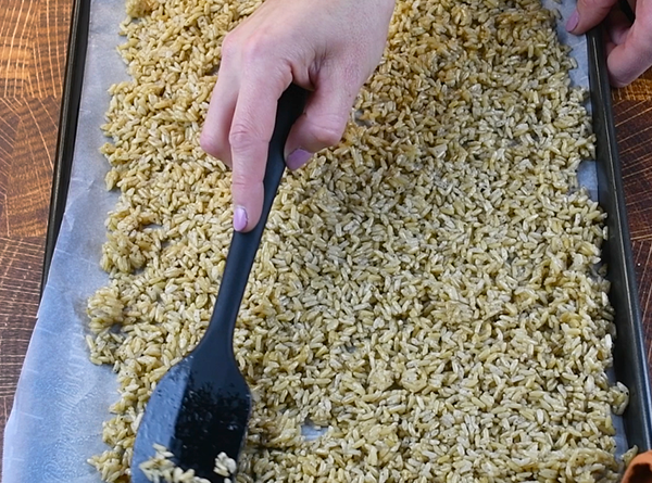 Crispy Rice Vegetable Salad - Step 2